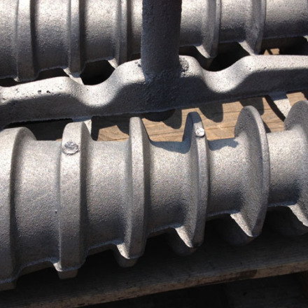 Chrome and Ni-Hard iron castings